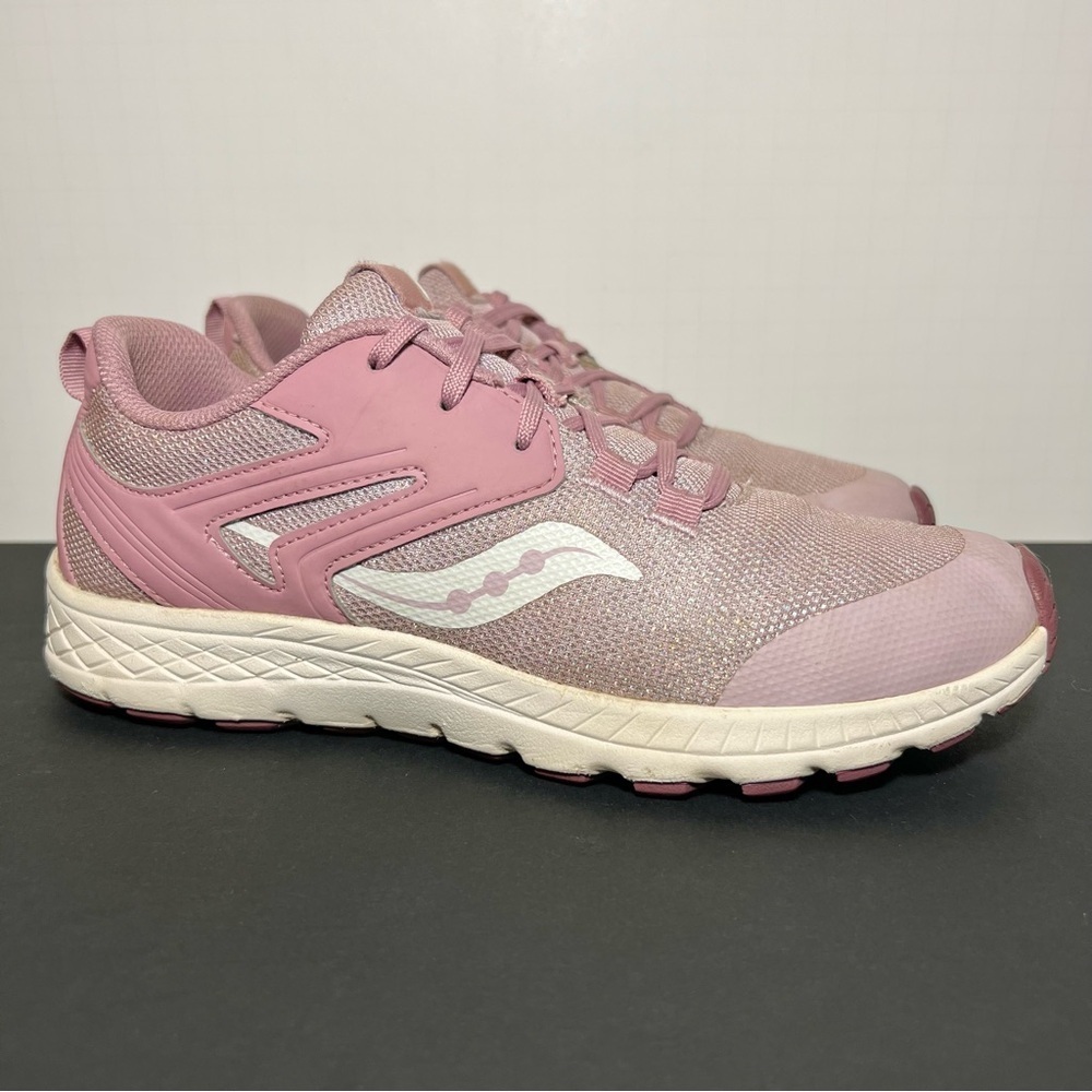 Girls SAUCONY Cohesion Sport Pink Running Shoes / Size 6 Medium